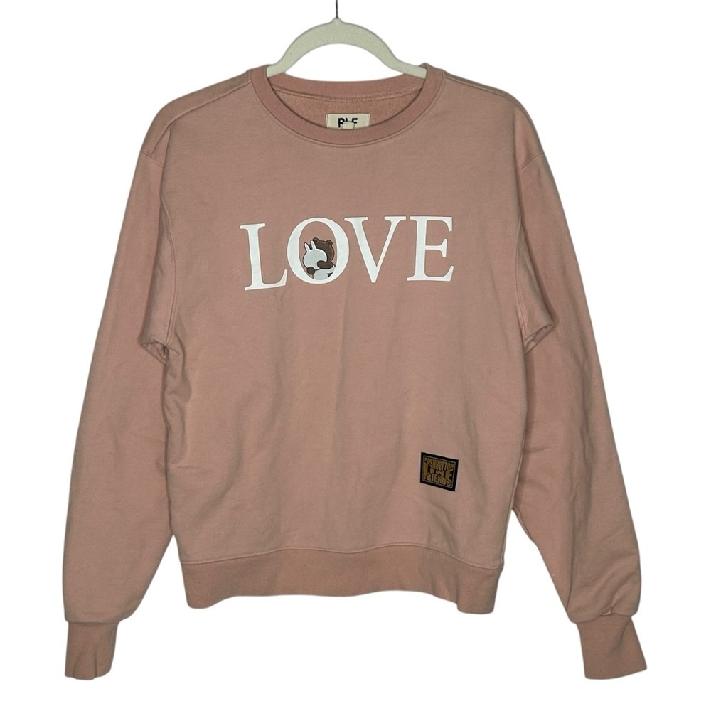 Plf Pushbutton Line Friends Pullover Sweatshirt - image 2